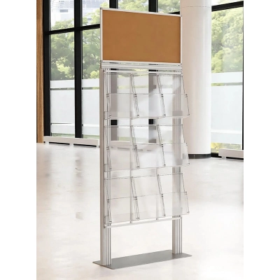 CLASP 10 - 9 pionowych kieszeni A4 i plakat 700 × 288 mm