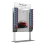 Ścianka prezentacyjna B1 z bocznymi kieszeniami A4