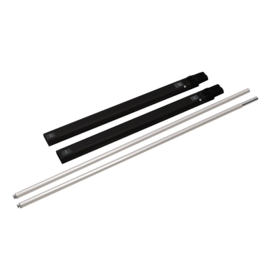 Czarny zestaw podwyższający FlexFrame o szerokości 150 cm