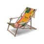 Leżak Relax Comfort z tylnym banerem na logo Leżak Relax Comfort z tylnym banerem na logo