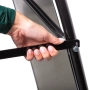 Blokada rozstawu potykacza reklamowego Elegant Steel