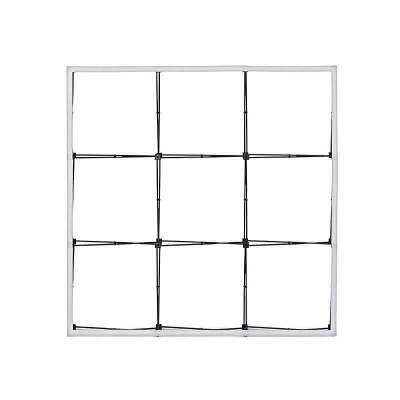 Aluminiowy stelaż prostej ścianki Hop-Up 2,3 x 2,3 m