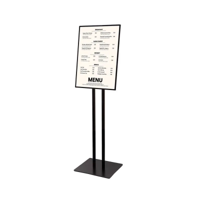 Podświetlany stojak A2 z przykładowym menu Podświetlany stojak A2 z przykładowym menu