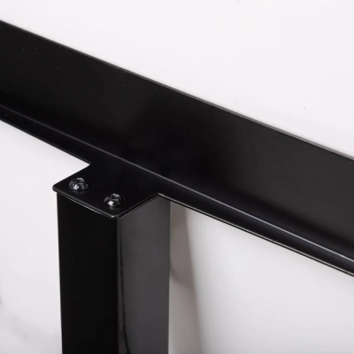 Połączenie ramki z aluminiowym słupkiem stojaka A3 LED Slide-In. Połączenie ramki z aluminiowym słupkiem stojaka A3 LED Slide-In.