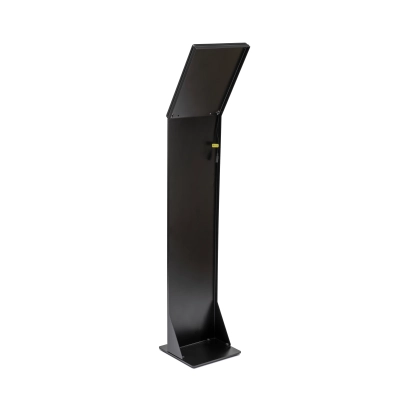 Stalowy stojak A4 LED Slide In - widok z tyłu Stalowy stojak A4 LED Slide In - widok z tyłu