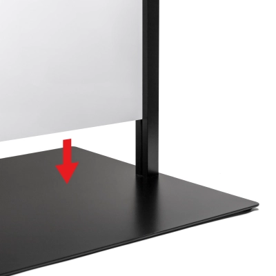 Panel z grafiką w czarnym totemie Panel Plus Panel z grafiką w czarnym totemie Panel Plus