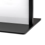 Czarna podstawa totemu Panel Plus z panelem Czarna podstawa totemu Panel Plus z panelem