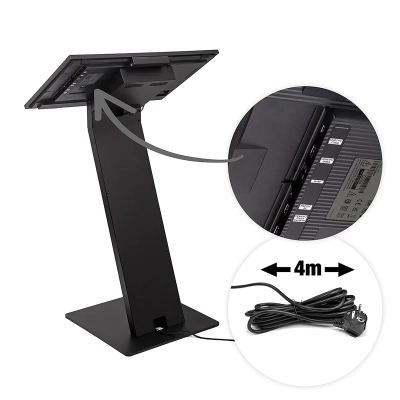 Kiosk multimedialny z monitorem Samsung 32