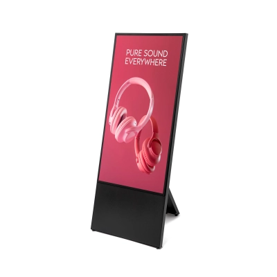 Potykacz multimedialny StreamLine z monitorem Samsung 43 cale