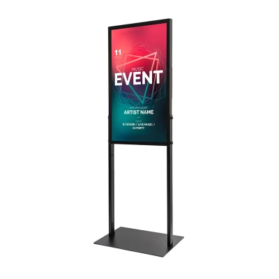 Lekki totem multimedialny Sky Go z ekranem Samsung 43 cale