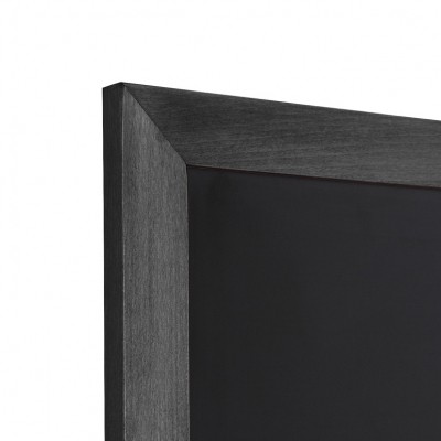 Drewniana tablica kredowa płaski profil ramy