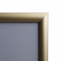 Złota rama zatrzaskowa OWZ o profilu 25 mm