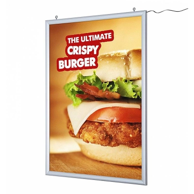 Dwustronna rama podświetlana Led formatu 70x100 cm