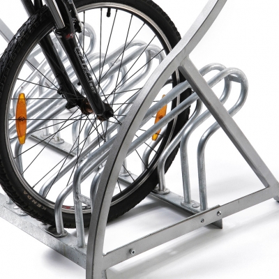Metalowy stojak na 6 rowerów