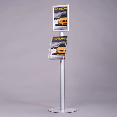 Jednostronny stojak na plakat i ulotki TOP 3