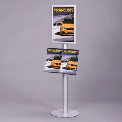 Jednostronny stojak na plakat i ulotki TOP 3