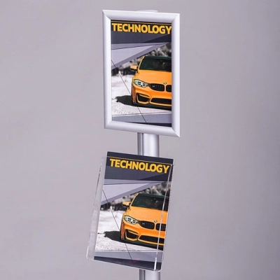 Jednostronny stojak na plakat i ulotki TOP 3