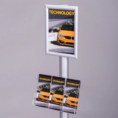 Jednostronny stojak na plakat i ulotki TOP 3
