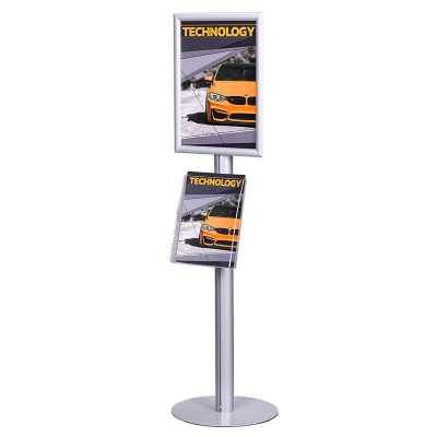 Jednostronny stojak na plakat i ulotki TOP 3